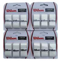 12pcs Wilson Tennis Overgrip Padel Racket Single Tennis Grip Tape Anti Slip Training Replacement Sweatband Badminton Accessories