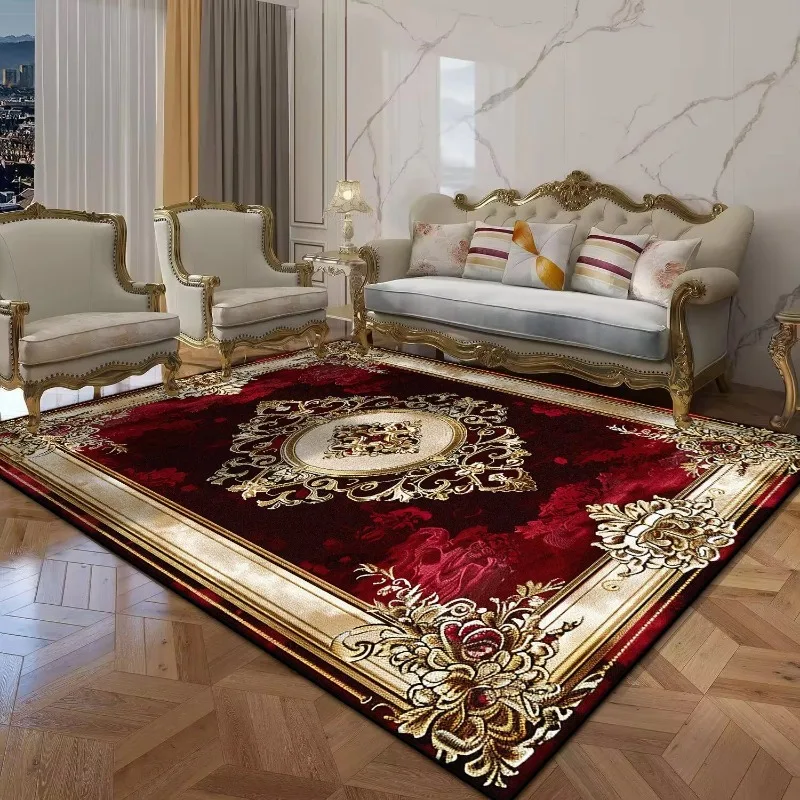 Persian Luxury Carpet Living Room Large Size Rug Non-slip Coffee Tables Mat Home Decoration Bedroom Lounge Rug Tapis Salon