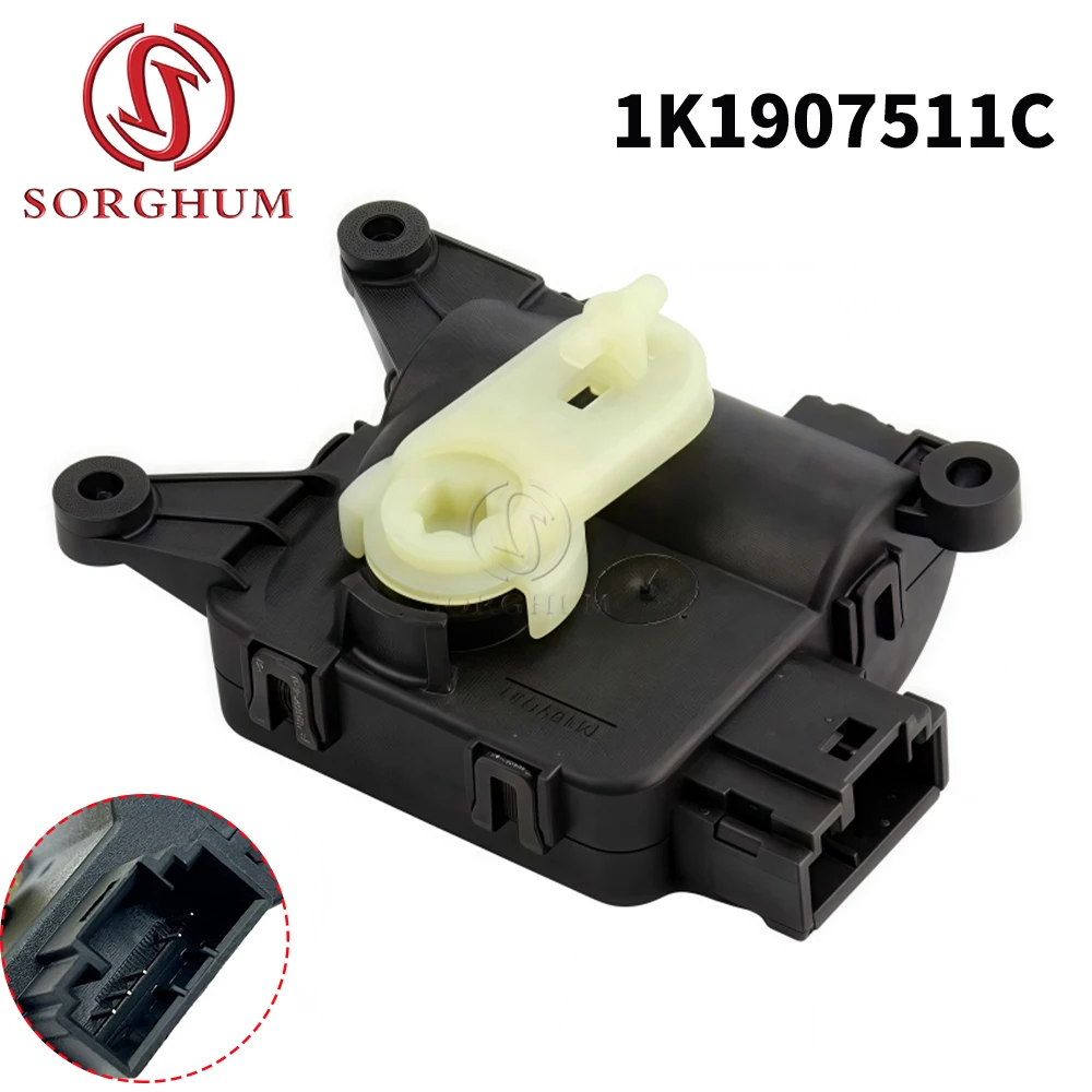 

SORGHUM 1KD907511D 1K1907511C Car HVAC Heater Blend Door Actuator for VW CC Golf Caddy Jetta Touran Eos Audi A3 Q3 S3 Skoda