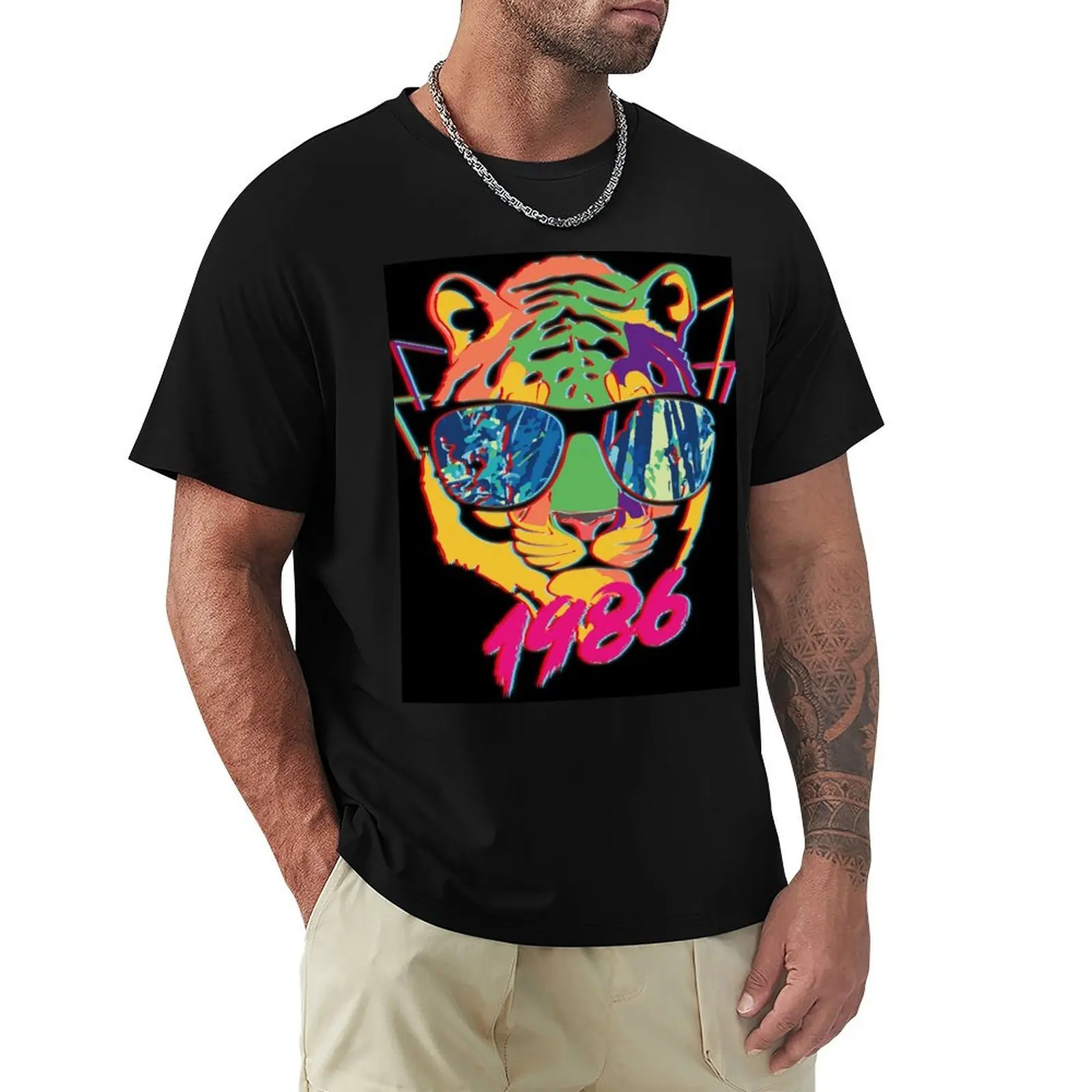 

Born 1986 Year Of the Tiger T-Shirt customs design your own vintage graphic tee tshirts for men