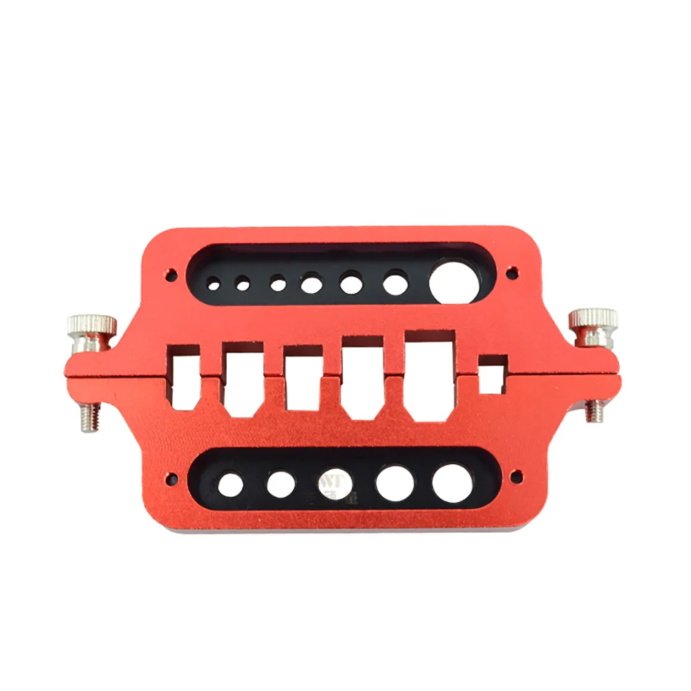 RC Car Parts Metal MINI Red Soldering Tool Holder Model Cars Drone Marine Welding Tool T Plug Connector XT60 XT90