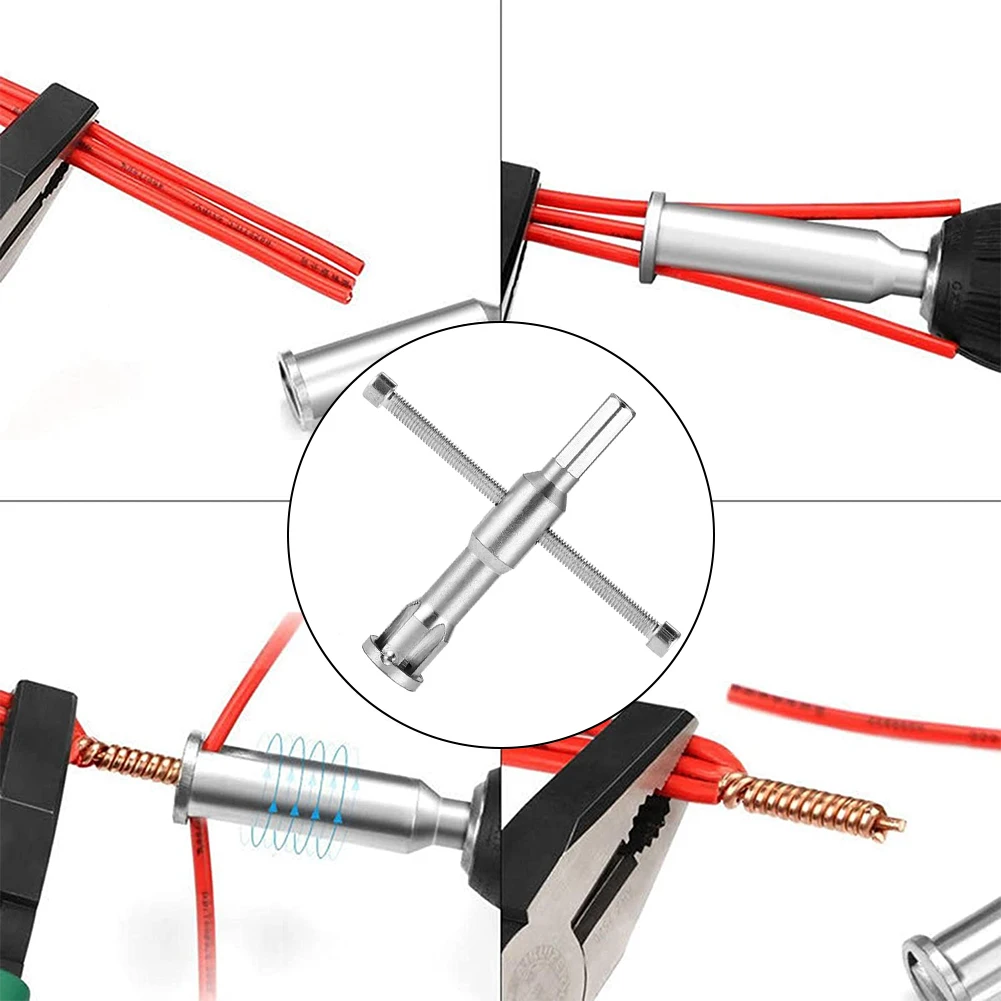 1Pc Abisolierzange Draht Twister Dual-use 1,5-2,5-4mm2 Manuelle Parallel Gerät Terminal Block Stecker für Elektriker Hand Werkzeuge