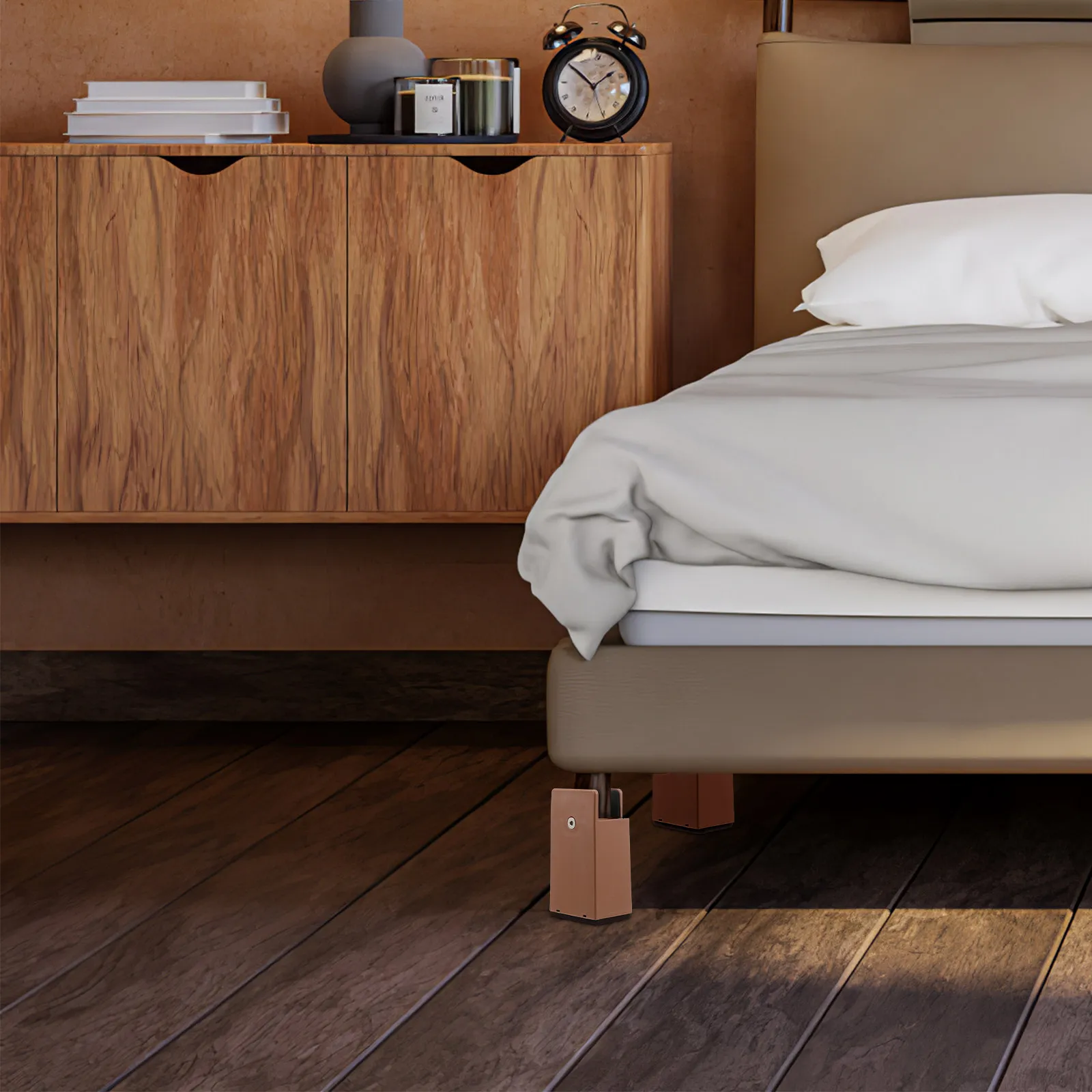 

Комплект из 4 регулируемых опор для мебели: удлинители для ножек стульев, кроватей, столов, диванов, усиленные, для увеличения высоты