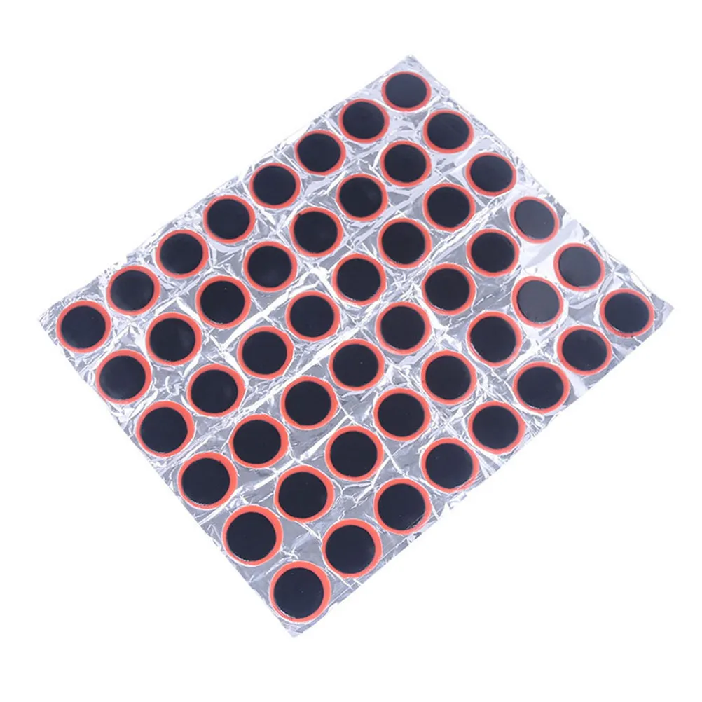 

3 Sheets 25Mm Round Rubber Tire Repair Patches No Glue Required Lightweight Portable Bike Tyre Patch Kit for Puncture Fix