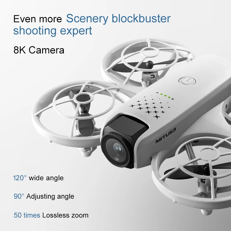 V53 Drone Professional 8K Camera Long Battery Life GPS WIFI Mini Dron Obstacle Avoidance Optical Flow Foldable Quadcopter Toys