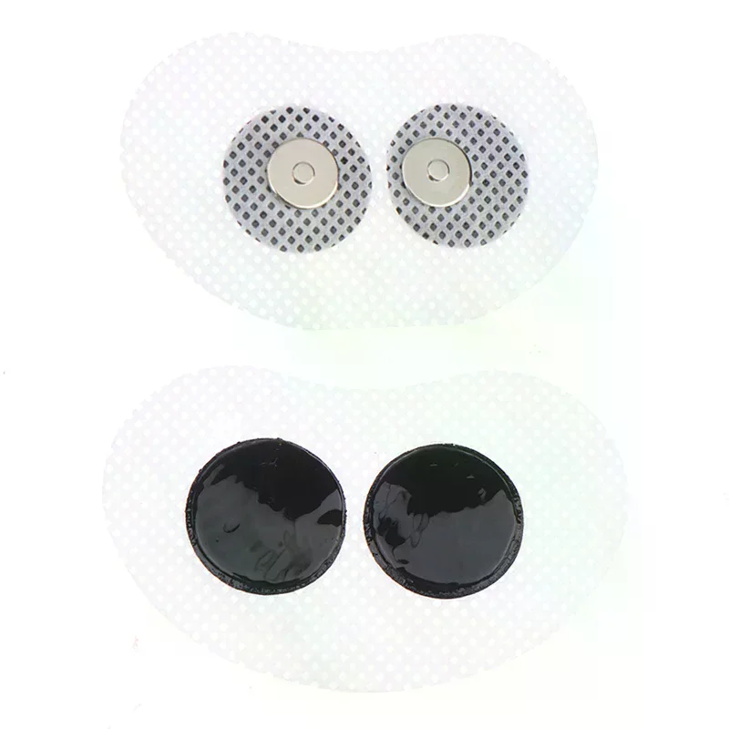 Magnetic Snap Gel Electrodes Pad For Smart Anti Sleep Stop Snoring Device For Chin Throat Snore Reducing Aids Sticker