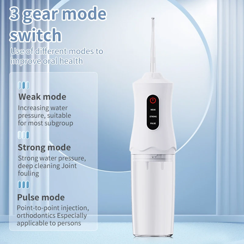 Portable Home-Use New Model Pulse Water Flosser For Oral Care Usb Electric Tooth Cleaner
