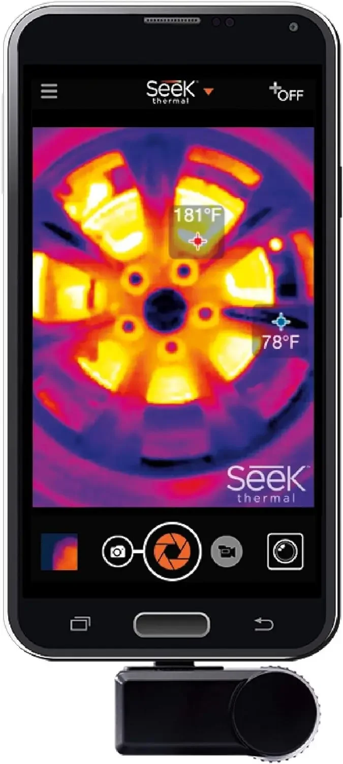 Seek Thermal CW-AAA Compact-All-Purpose Thermal Imaging Camera for Android USB-C