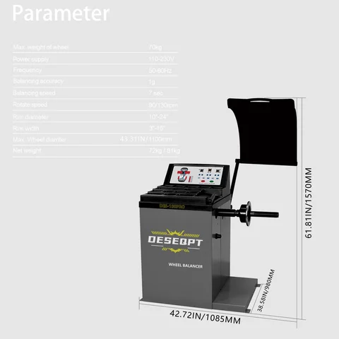 8 best sales tire balancer machine - №2