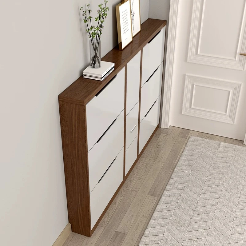Entryway Bench Shoe Cabinet Seating Rack Rotating Cheap Shoe Cabinet Hallway Display Schuhschrank Furniture For Living Room