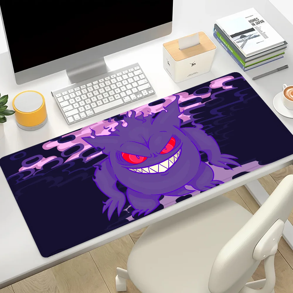 

P-Pokemon-Gengar Grande Mousepad Mousepad New Arrivals Large Gaming Mousepad L XL XXL Gamer Mouse Pad Size For Keyboards Mat