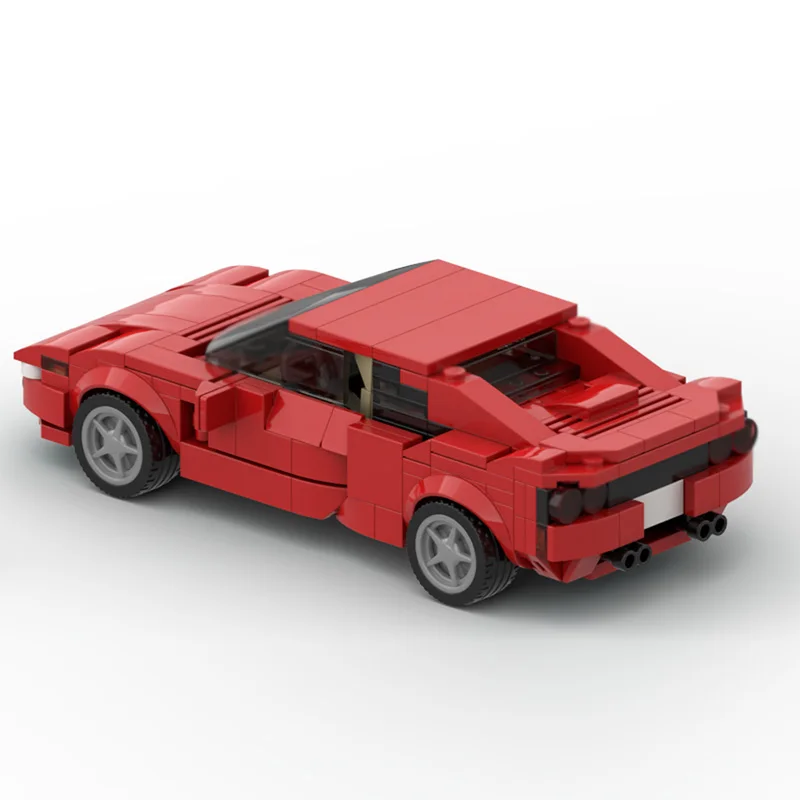 속도 하이퍼카 모델 MOC 빌딩 블록 F355 베를리네타 하이퍼카 모듈러 기술 선물 휴일 어린이 장난감 조립 세트