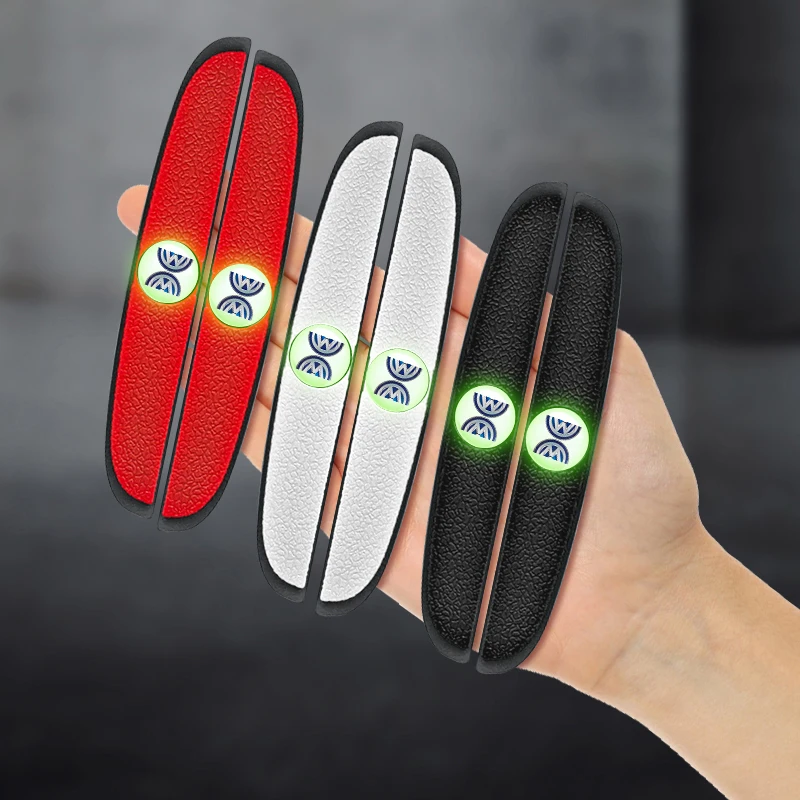 

4pcs Car Door Anti-collision Bumper Strips Luminous Sticker For Volkswagen VW Polo Passat B5 B6 B7 T4 T5 Golf 4 5 6 Tiguan Jetta