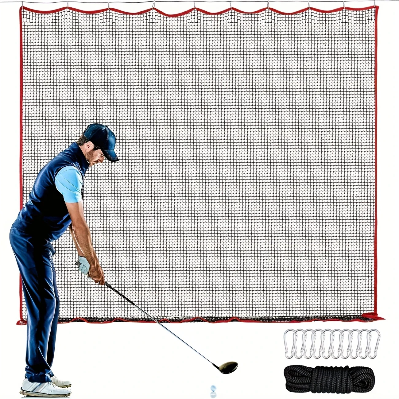 10x10 Ft Golf Practice Net 1