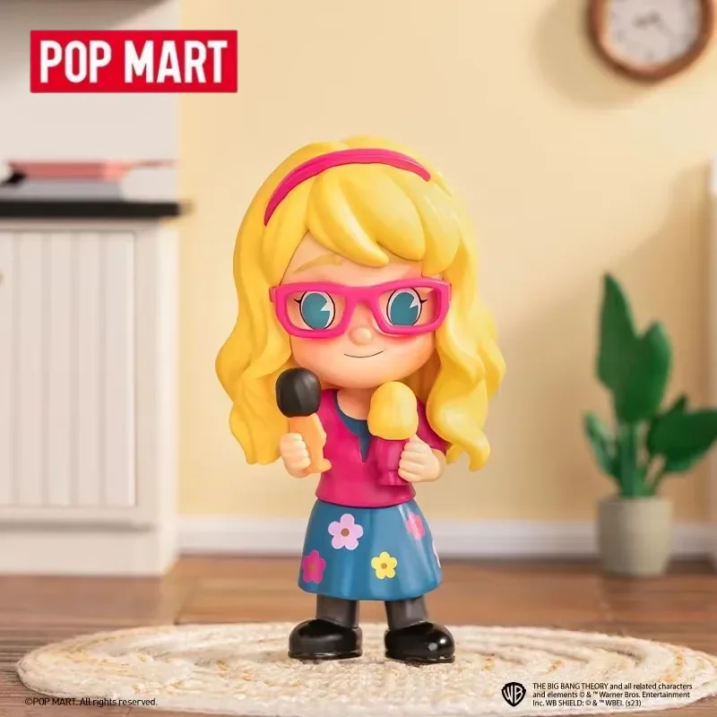 POP MART The Big Bang Theory Series Blind Box Guess Bag Desktop Decoration Cute Model Gift Girl Blind Bag Toys