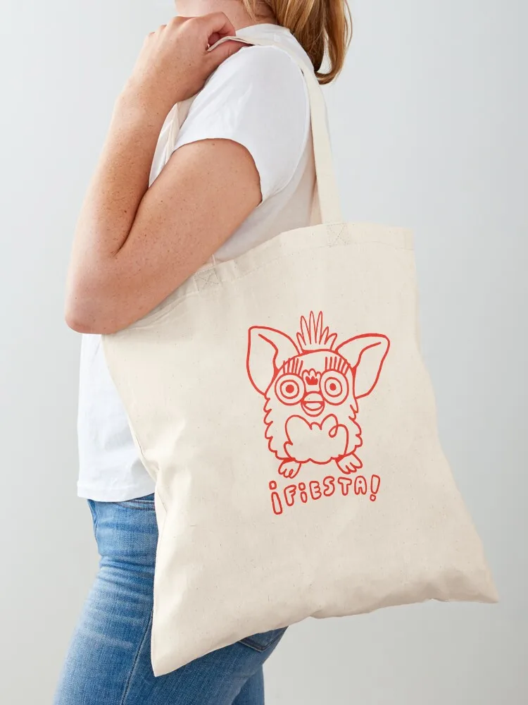 

furby fiesta Tote Bag custom fabric bag women bag Shopper great