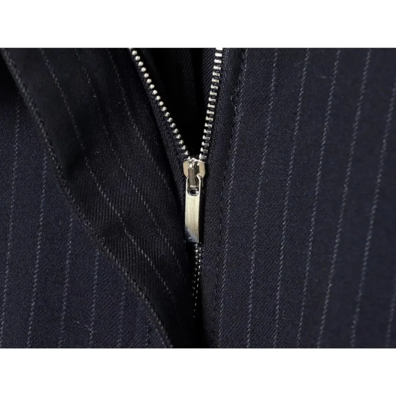 NERHEFZ Giacca da pilota gessata da donna Moda Colletto rialzato Giacche a maniche lunghe Cappotti vintage casual Top larghi femminili