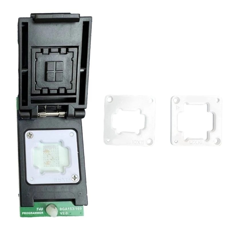 محول EMMC BGA153 BGA169 لمبرمج XGecu T48 رقاقة سريعة البرمجة دروبشيب