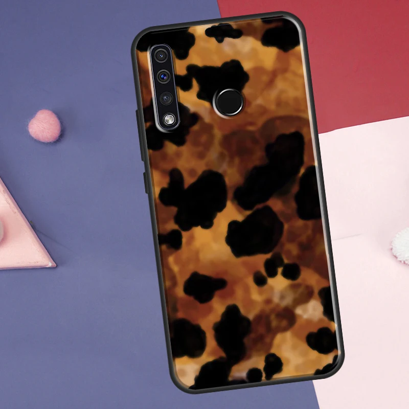 Tortoiseshell Tortoise Shell Case For Huawei P30 P20 P40 P60 Pro Nova 9 5T P Smart Honor Magic 5 Lite X8 X9a 50 70 Cover