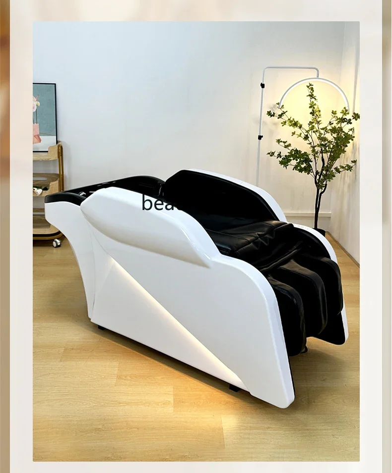 Intelligent Massage Shampoo Bed Automatic Massage Couch Beauty Salon Thai Head Therapy Steaming Bed