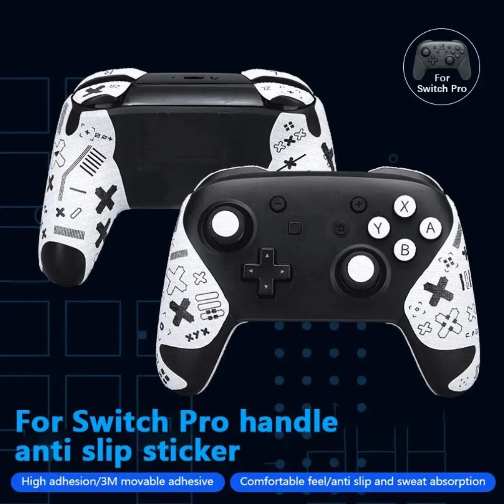 Strong Adhesive Gamepad Sticker Water-absorbent DIY Gamepad Anti-slip Film Soft Anti-slip Sticker for Switch PRO/PS5/Xbox