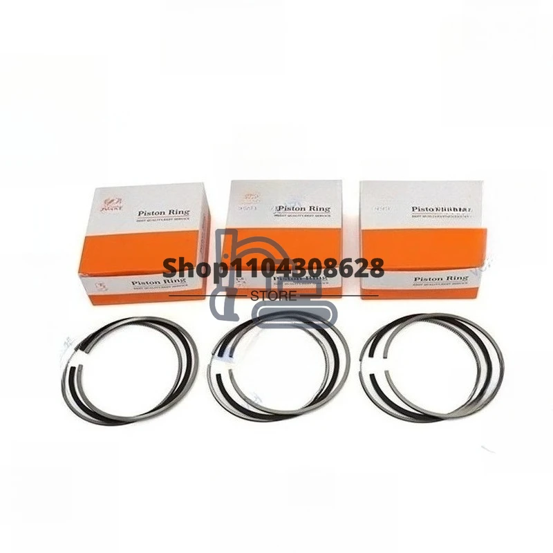 

Поршневое кольцо двигателя 3-цилиндровое 74 мм 3KC1 3KC2 для погрузчика 74*2+1.5+3.5 5-12121-031-0