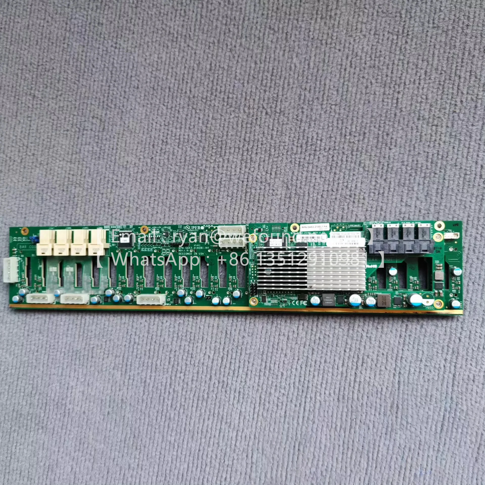 

BPN-SAS3-216EL1-N4 объединительная плата