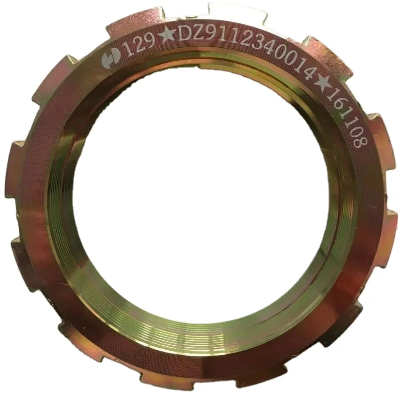 

Shacman X3000 Truck Parts New DZ9112340014 Rear Hub Nut Compatible with Howo A7 Model