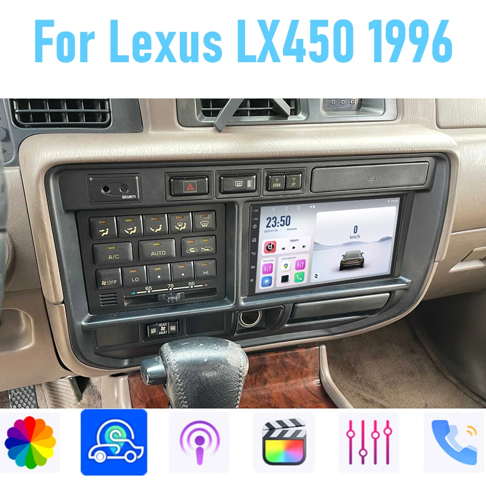 

7" For Lexus LX450 1996 GPS 64GB Car Stereo Radio Wireless Carplay Android Auto Head Unit Intelligent System WIFI Navi