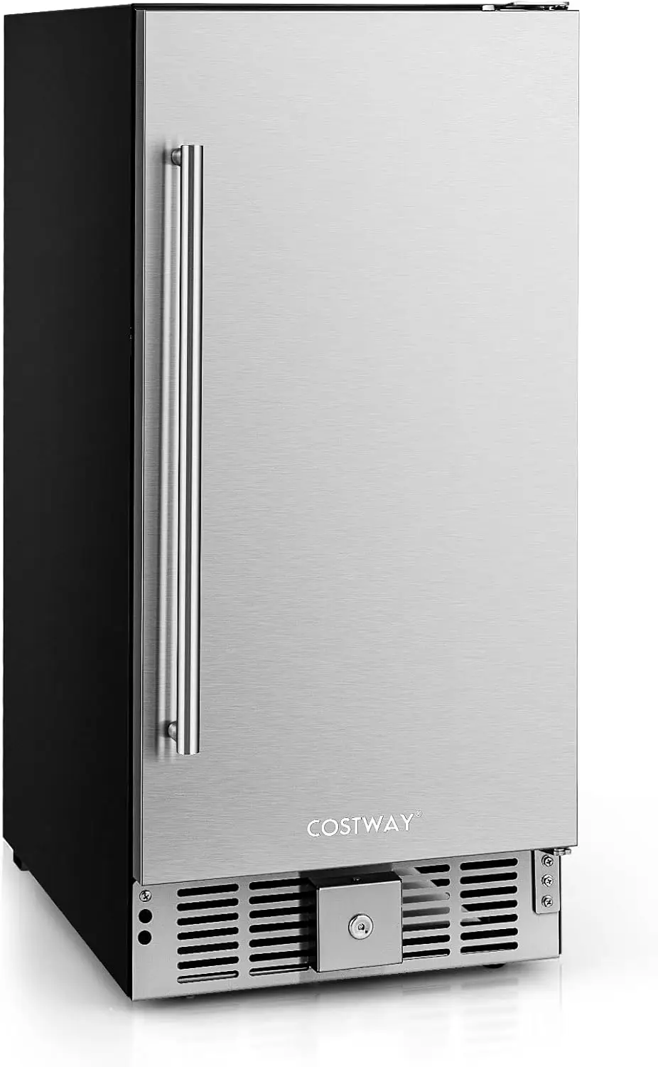 115 Cans Beverage Refrigerator, 2.9 Cu.ft with Adjustable Shelves & Stainless Steel Door, 32℉-50℉, Built-in or Freestanding