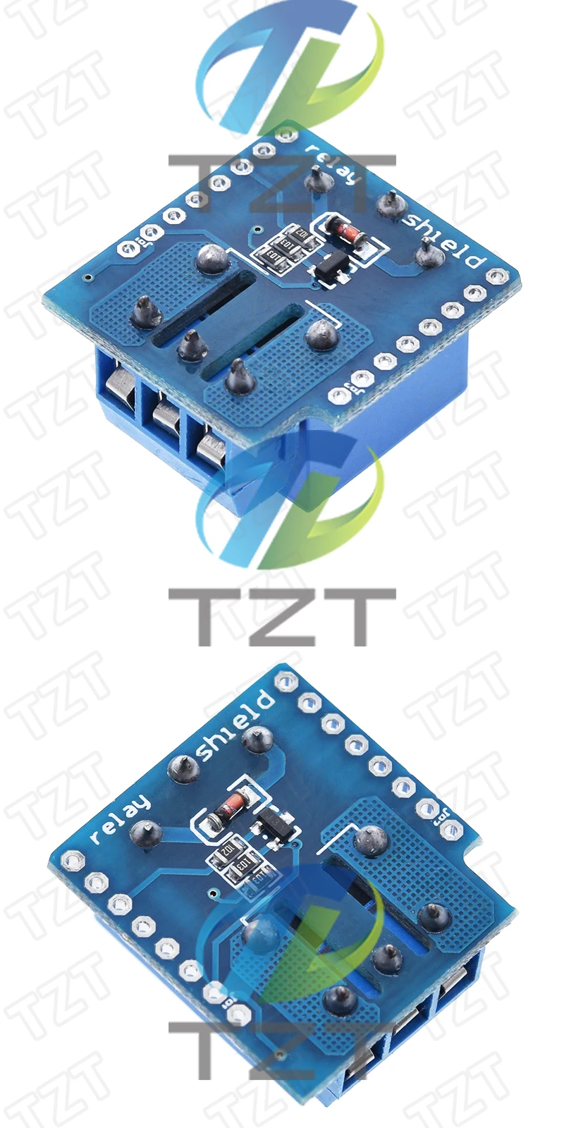 TZT 1/3PCS 1-Kanal-Relaismodul für Wemos D1 MINI Relaismodul Smart Electronics – Detail 5