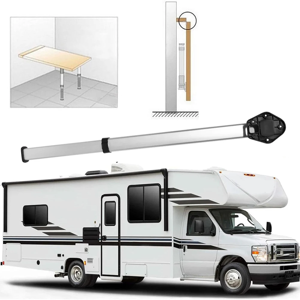 Foldable Table Leg 520-770mm Telescopic Bar Desk Leg Adjustable Lifting Telescopic Support For RV Boat Brand. New High Quality