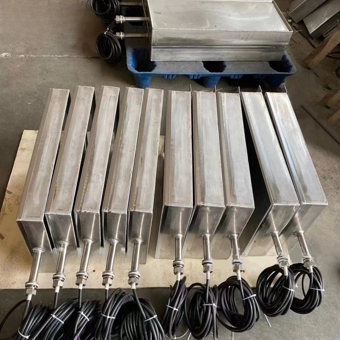 Electroplating chip vertical input ultrasonic cleaning vibration plate cleaning machine