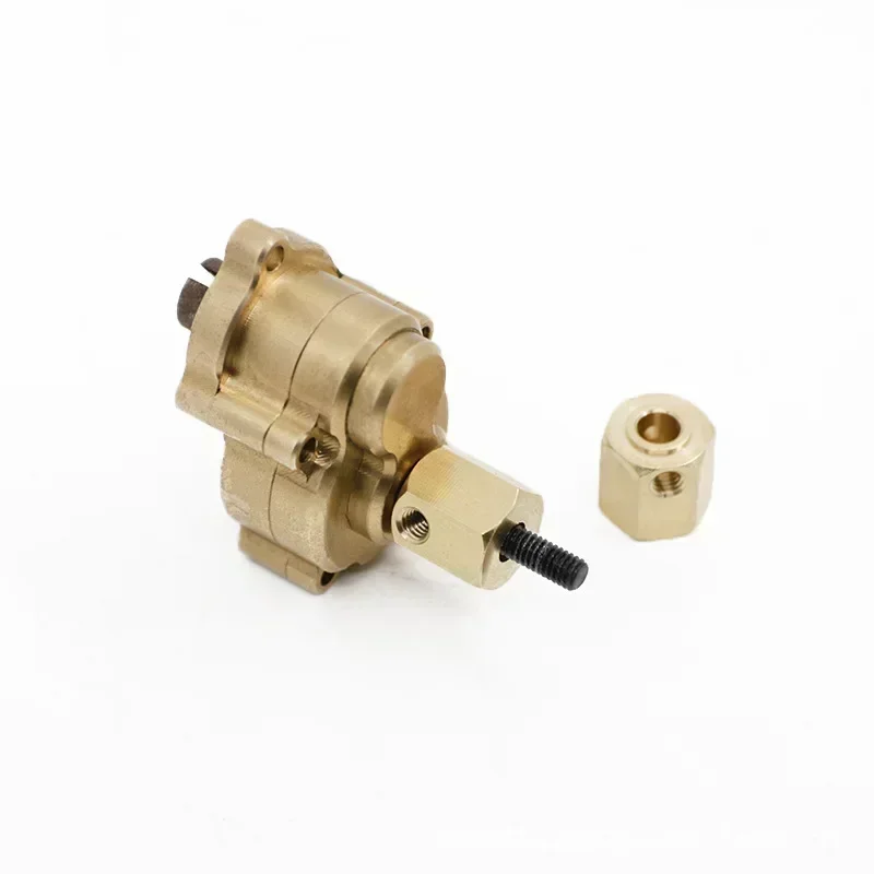 Adaptateur étendu hexagonal de roue en laiton de 12mm, 4 pièces, avec arbre de roue pour YK4082 YK4102 4103 YiKong RC, pièces de mise à niveau de voiture sur chenilles