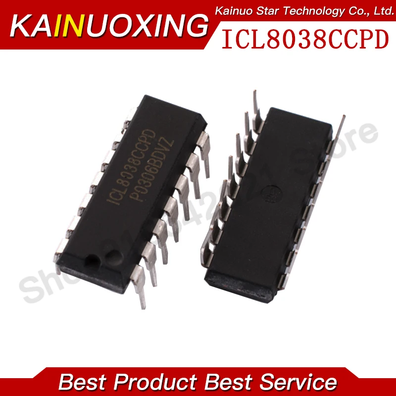 5PCS ICL8038CCPD DIP14 ICL8038 DIP 8038CCPD DIP-14