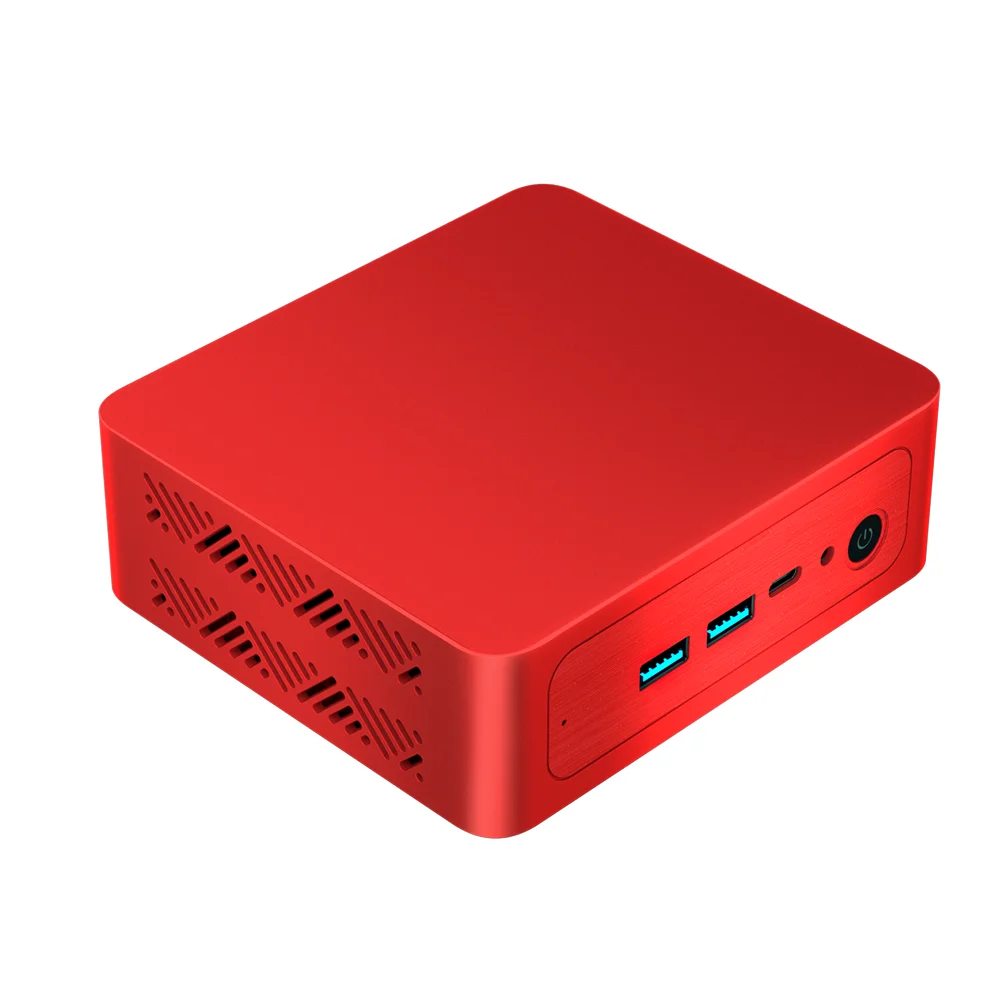 JINGSHA Trzy wyświetlacze Mini PC Intel 12th I5-1240P CPU DDR4 32GB 2TB NVME Dual-Band WiFi6 BT5.2 USB3.2 Gaming Computer Windows11