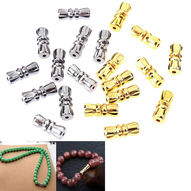 10Pcs Screw Clasp Barrel Screw Clasps For Diy Bracelet Necklace Jewelry Making