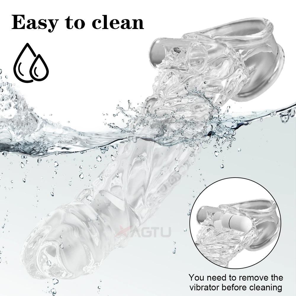 سيليكون القضيب موسع الواقي الذكري قابلة لإعادة الاستخدام دسار كم حشفة تأخير القذف كوكرينج الكبار الجنس لعب هزاز للرجال الأزواج 18 #2