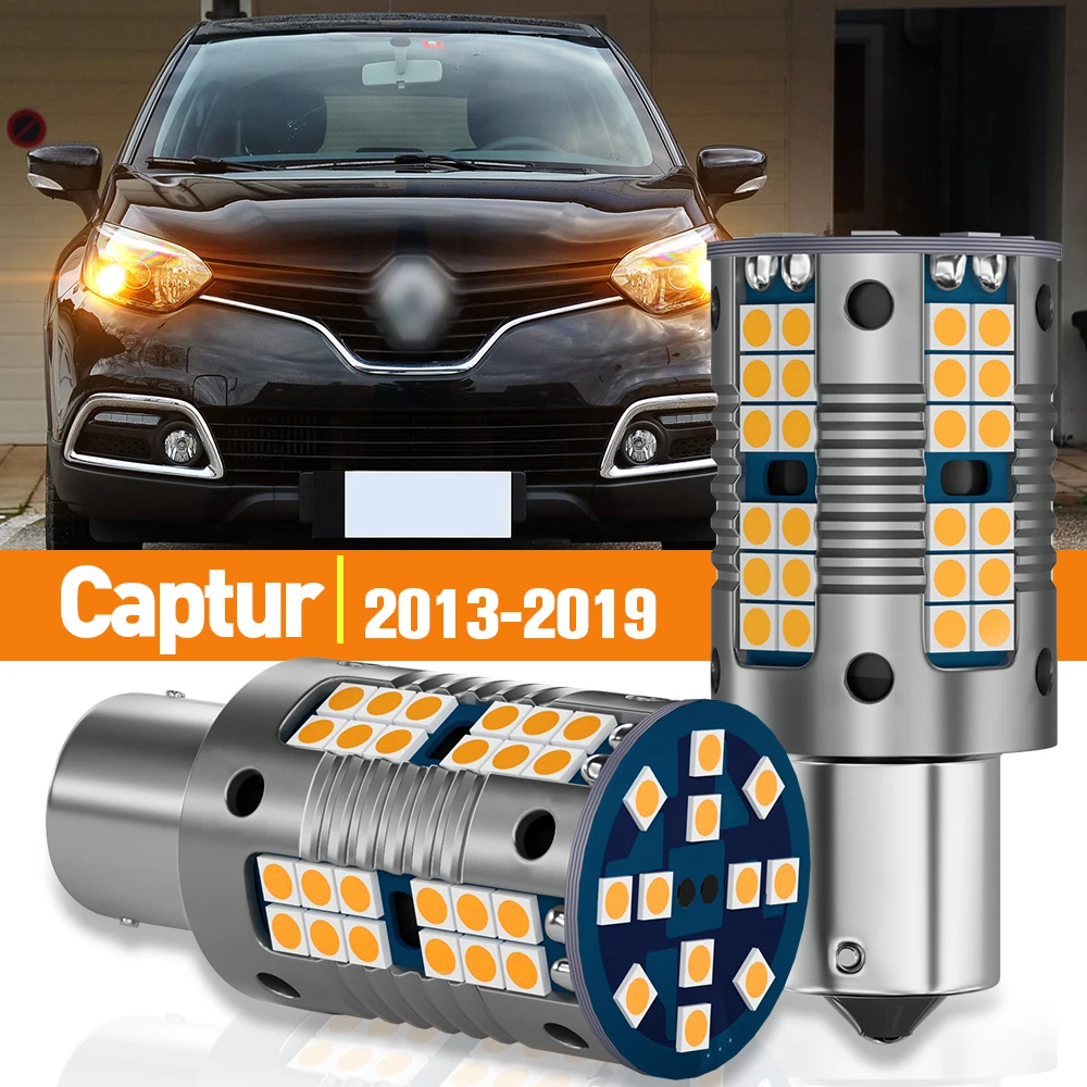 2 Stuks Led Richtingaanwijzer Voor Renault Captur I 2013 2014 2015 2016 2017 2018 2019 Accessoires Canbus Lamp