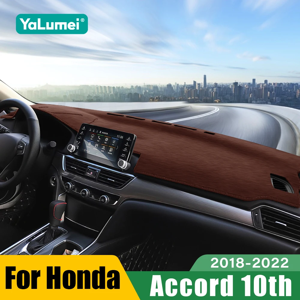 Pare-soleil pour tableau de bord de voiture, tapis pour éviter la lumière, accessoires, pour Honda Accord 10th 2018 2019 2020 2021 2022