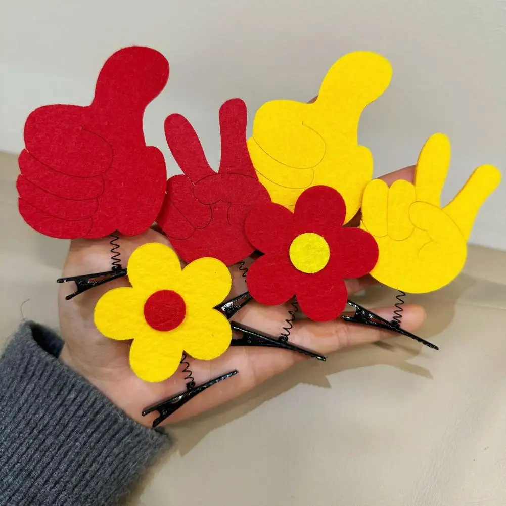 Complementary Clothes Hair Clip Hair Clip Logo Accessories Spring Design Flower Arrow Hair Clip Funny Symbol for Performance
