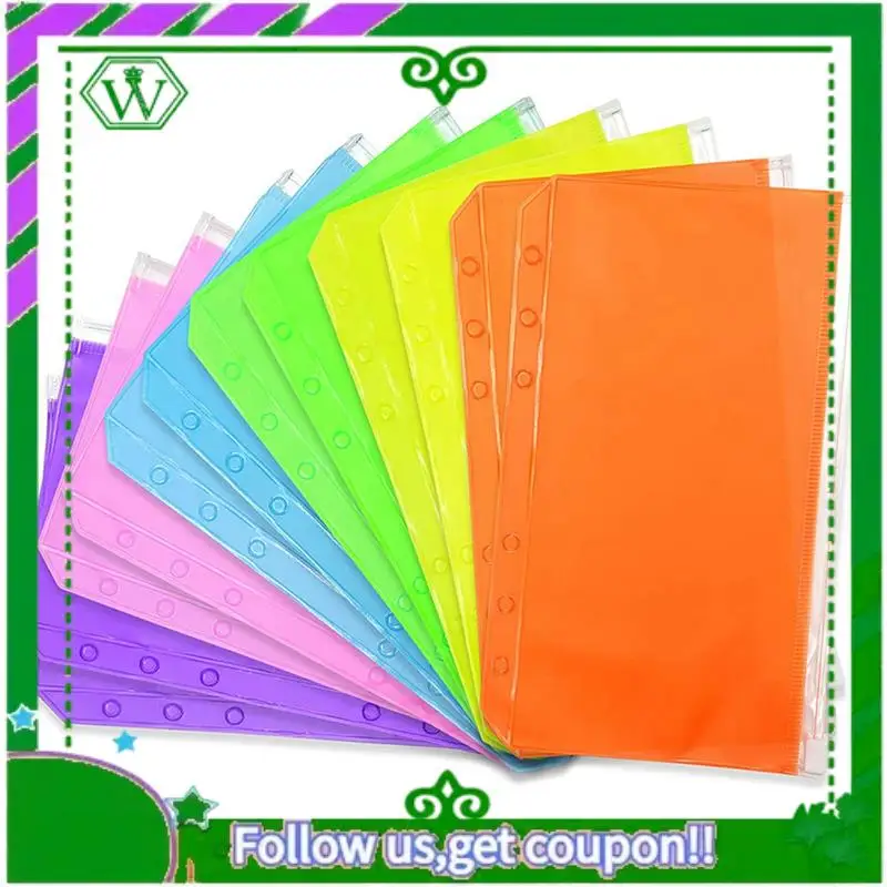 

ABIK-48 шт. Бюджетная папка, конверты для наличных денег для составления бюджета, карман для папок формата А6, бюджетная папка с конвертами на молнии