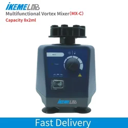 IKEME Multifunctional Vortex Mixer MX-C Laboratory Cell Wall Breaking Mixer Cell Mixer With 8x2ml Centrifuge Tube