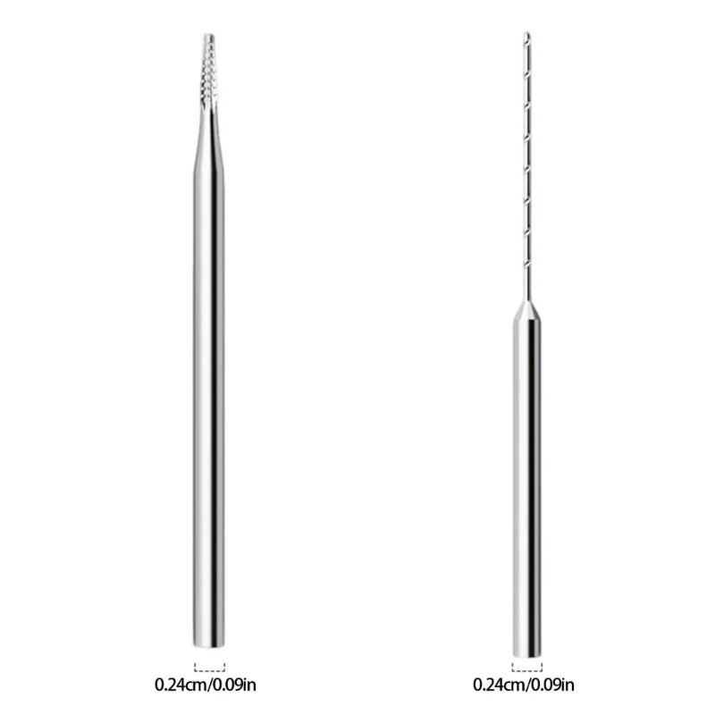 Juego brocas tornillo dañadas acero aleación 2 piezas para eliminación pernos oxidados