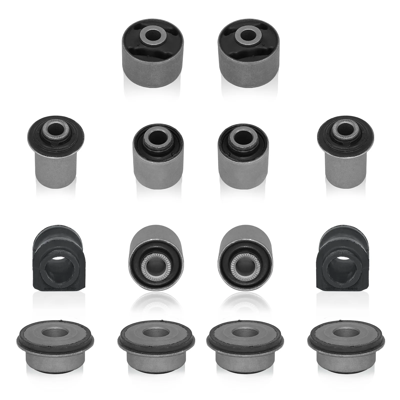 TOPICKSAP 14Pcs Rear Control Arm Bushing Kit for Toyota RAV4 2006-2012 Suspension CMS861233 487100R010
