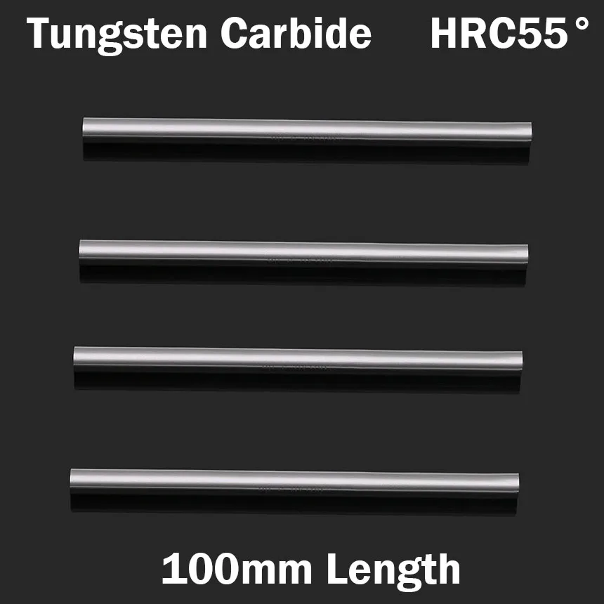 

1PC 20mm OD 100mm Length HRC55 Tungsten Solid Carbide Jobber Drill Bit Boring Round CNC Cutting Turning Lathe Tool Bar Rod