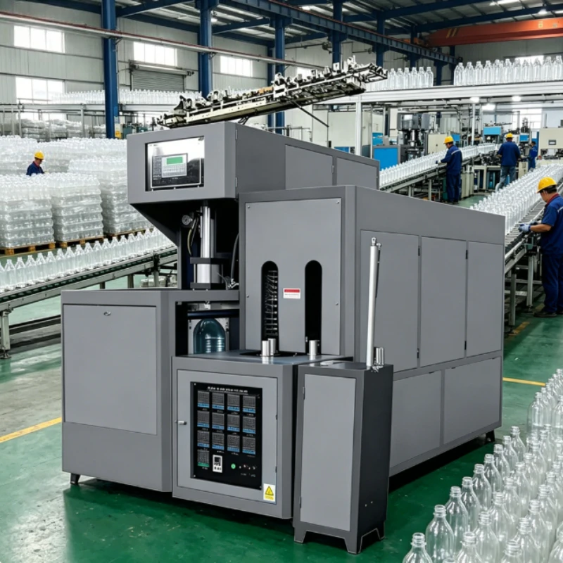 Customized PET Bottle Blow Molding Machine Semi Automatic Blowing Injection Machine for Plastic Bottle