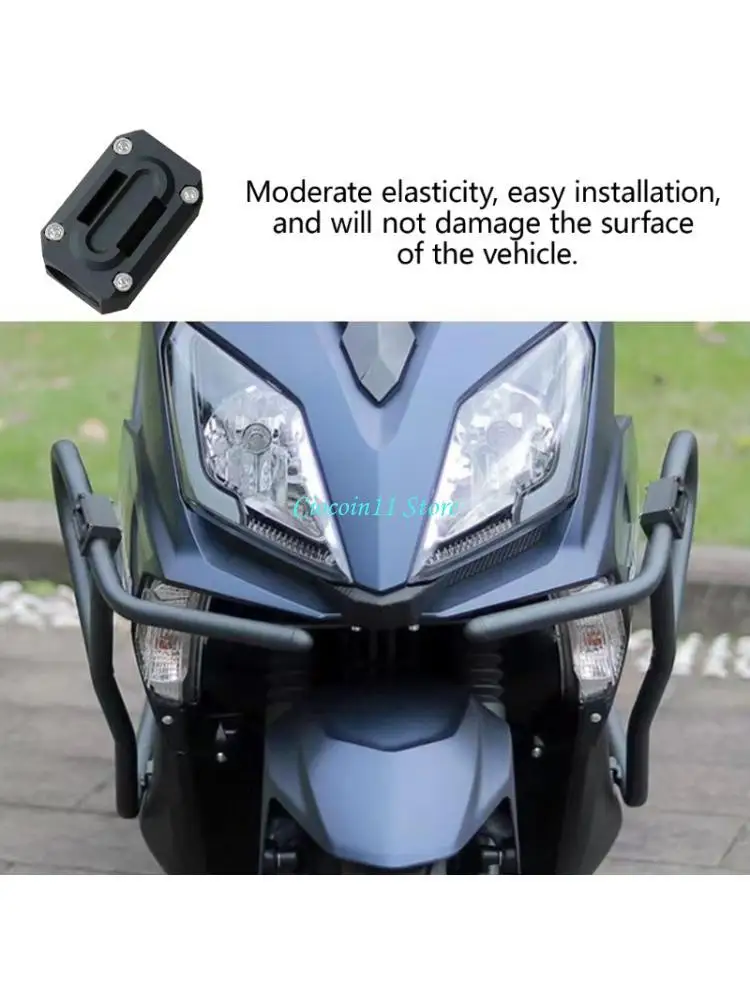 Y1UB Motorcycle Bumper Protector Guard Plate Bumper Decorative Block Accessories