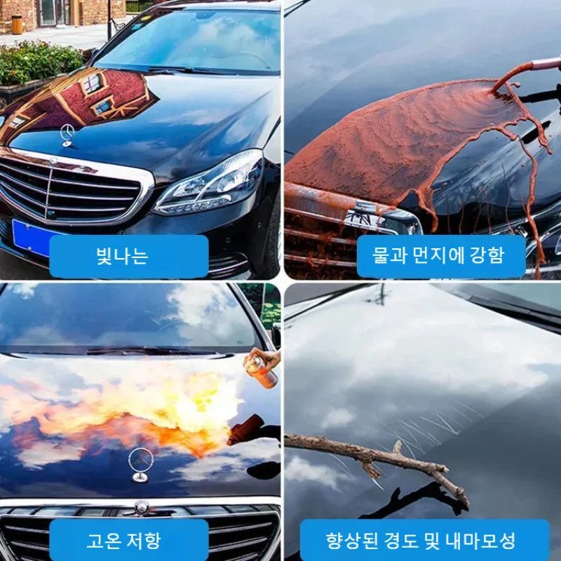 عامل طلاء نانو للسيارة سعة 500 مل، عامل صيانة خاص بالسيارة، منظف شمع طلاء نانو لطلاء السيارات، مستلزمات السيارات، ثنائي الغرض (الرطب والجاف)، حماية طويلة الأمد