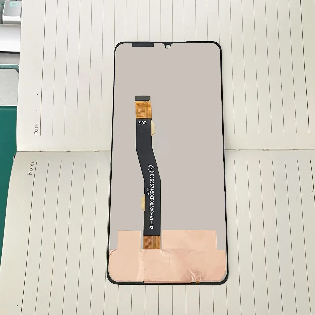 KOSPPLHZ 6.75 "ل DOOGEE نوت 58 برو شاشة الكريستال السائل مجموعة الشاشة التي تعمل باللمس استبدال لشاشة DOOGEE نوت 58 برو LCD نوت 58 برو